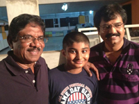 family vishnu and Isha